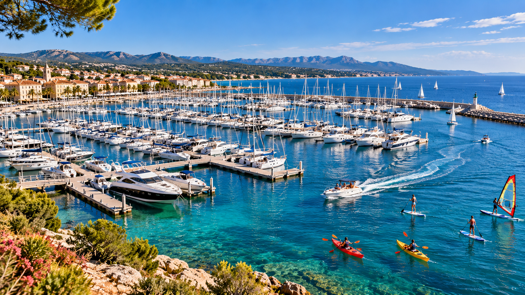 Port de plaisance et activités nautiques