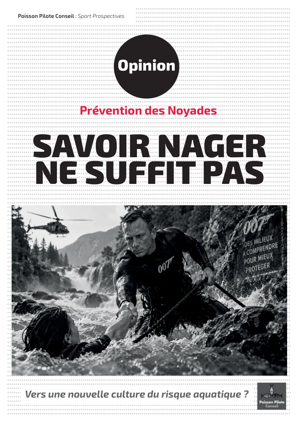 Couverture de Savoir nager ne suffit pas